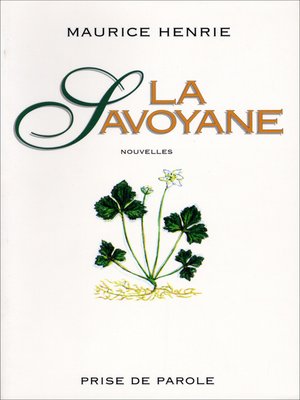 cover image of Savoyane